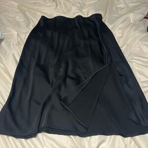 A New Day Midi Skirt, XL, Black